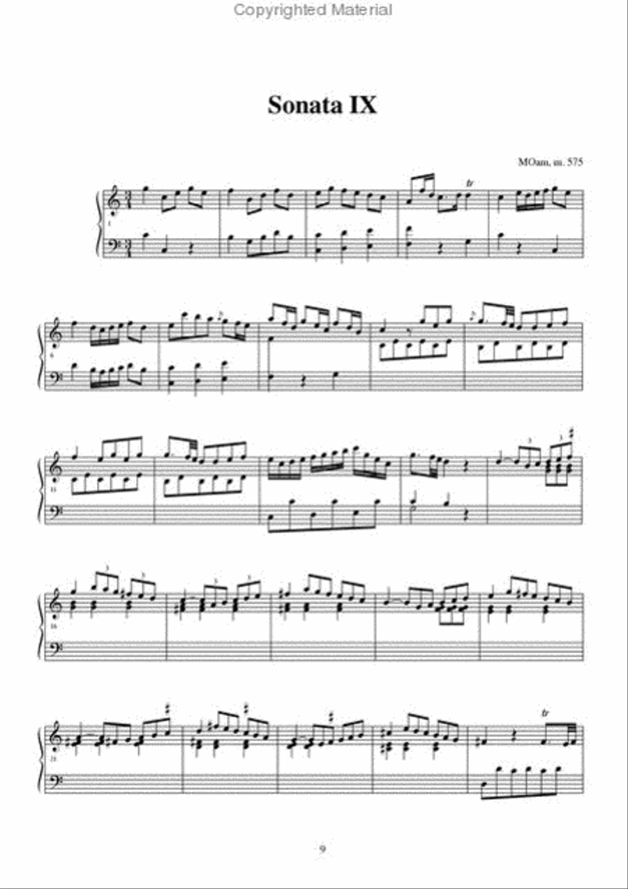 Sonates (volum II) Sonates (volum II) Harpsichord scores gallery preview page 2