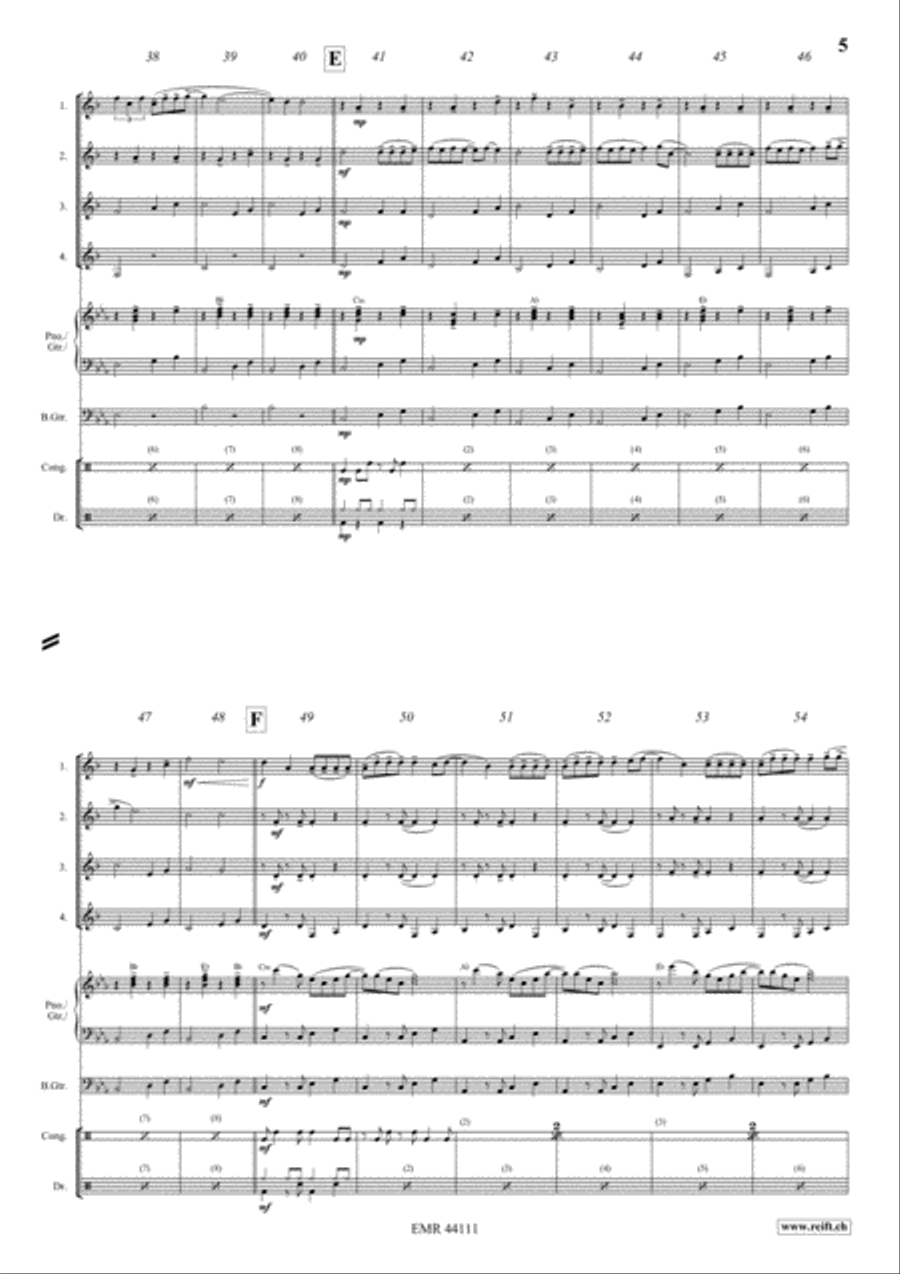 Despacito Clarinet scores gallery preview page 5