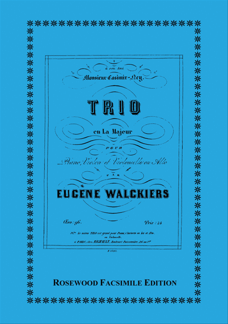 Trio, Op. 96 A Clarinet scores gallery preview page 1