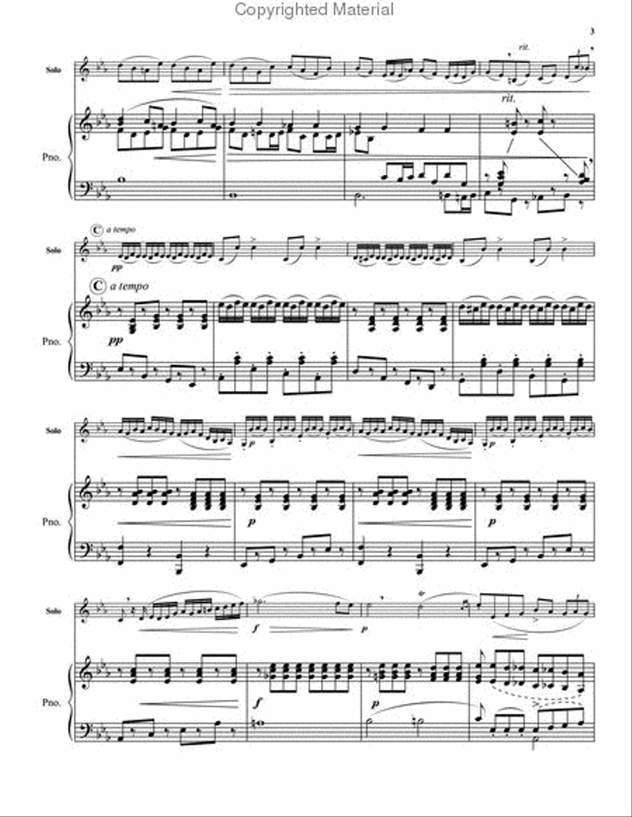 Arpeggione Sonata Bassoon Solo scores gallery preview page 4
