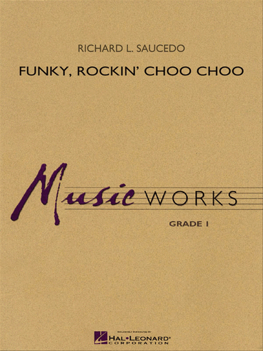 Funky, Rockin' Choo Choo Concert Band scores gallery preview page 1