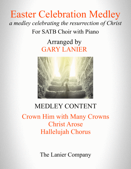 EASTER CELEBRATION MEDLEY (for SATB Choir with Piano/Choir Part included) image number null
