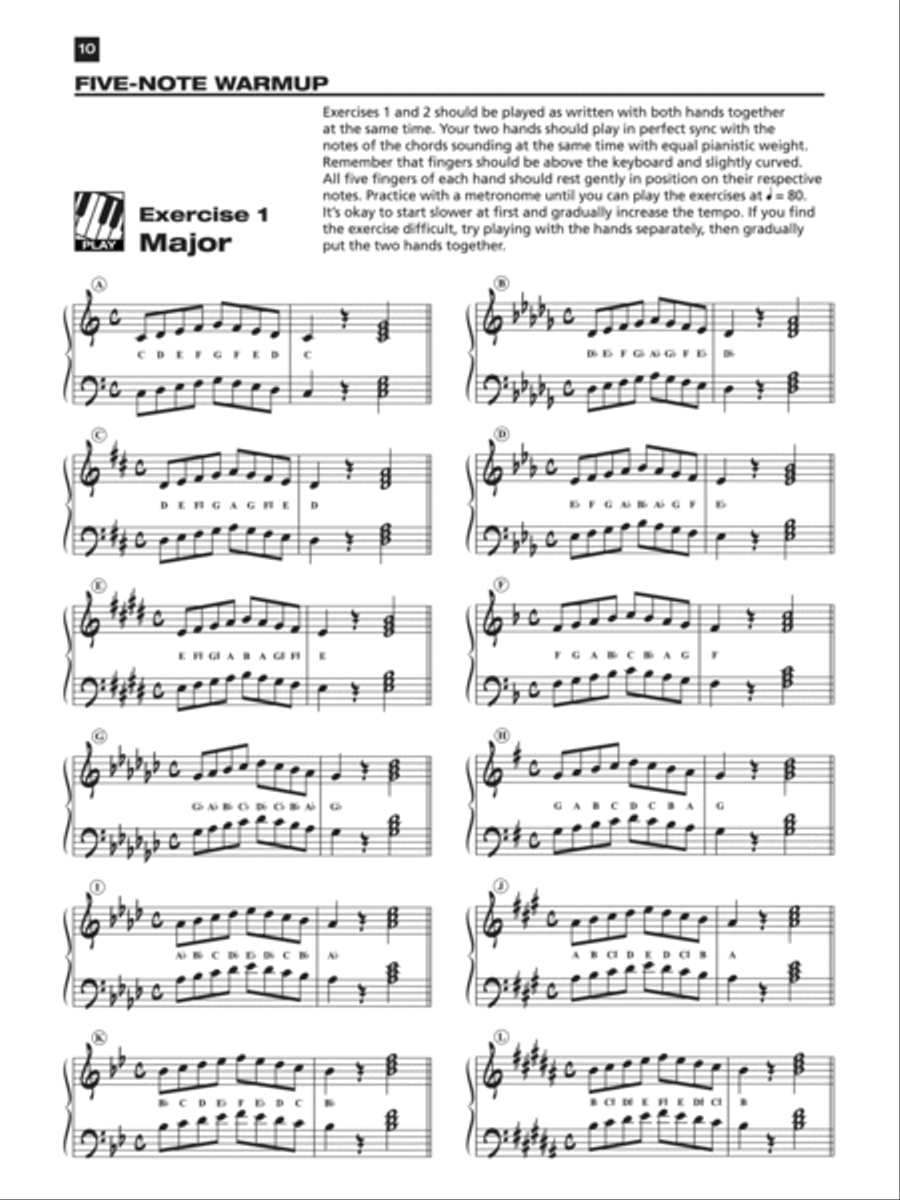 Jazz Piano Handbook Piano Method scores gallery preview page 11