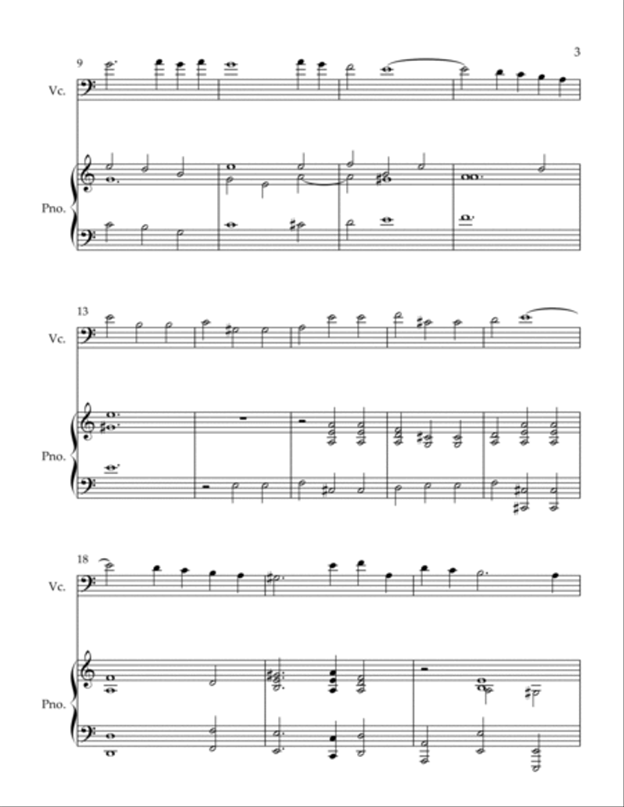 Largo Largo Piano scores gallery preview page 3