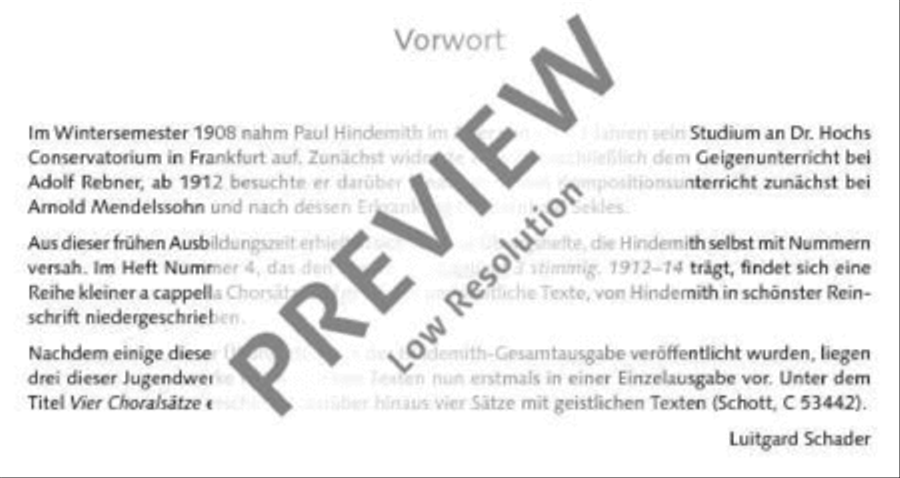 Drei Volkslieder SAT scores gallery preview page 3