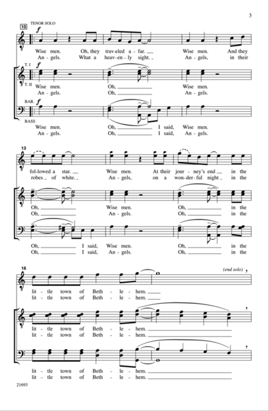 Star of Glory Star of Glory Men's Choir scores gallery preview page 3