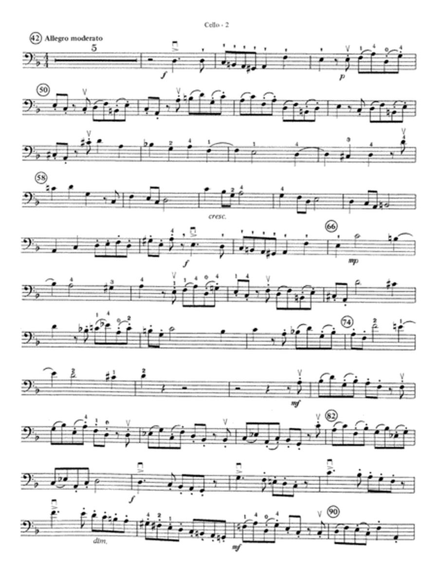 Overture in D minor (Concerto Grosso): Cello
