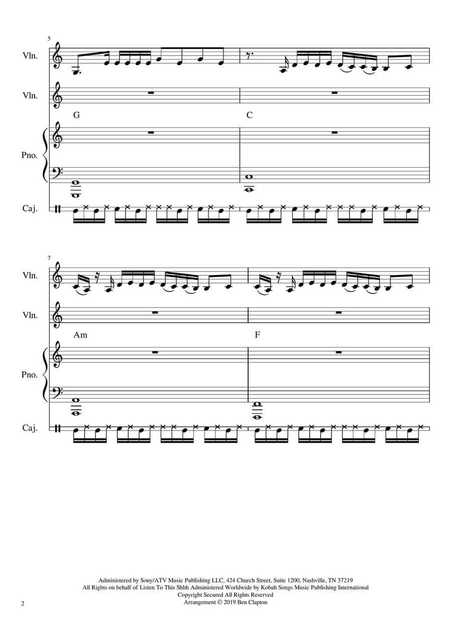 Me! String Duet scores gallery preview page 2