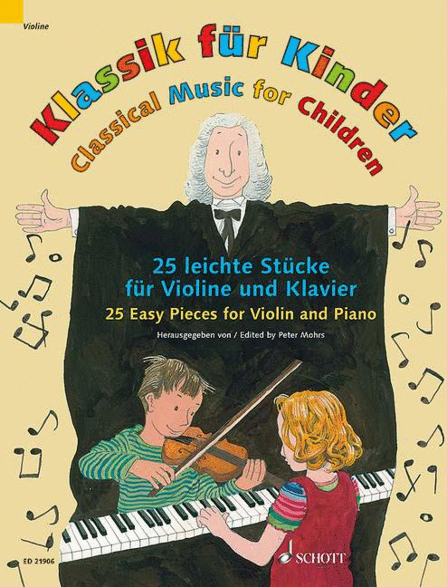 Classical Music for Children Violin Solo scores gallery preview page 1