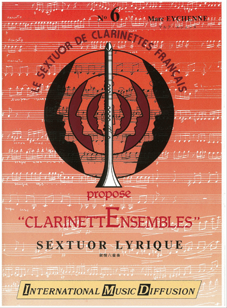 Sextuor Lyrique Clarinet scores gallery preview page 1