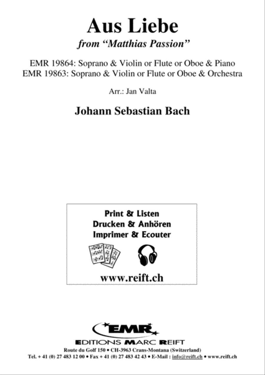 Aus Liebe Flute scores gallery preview page 8