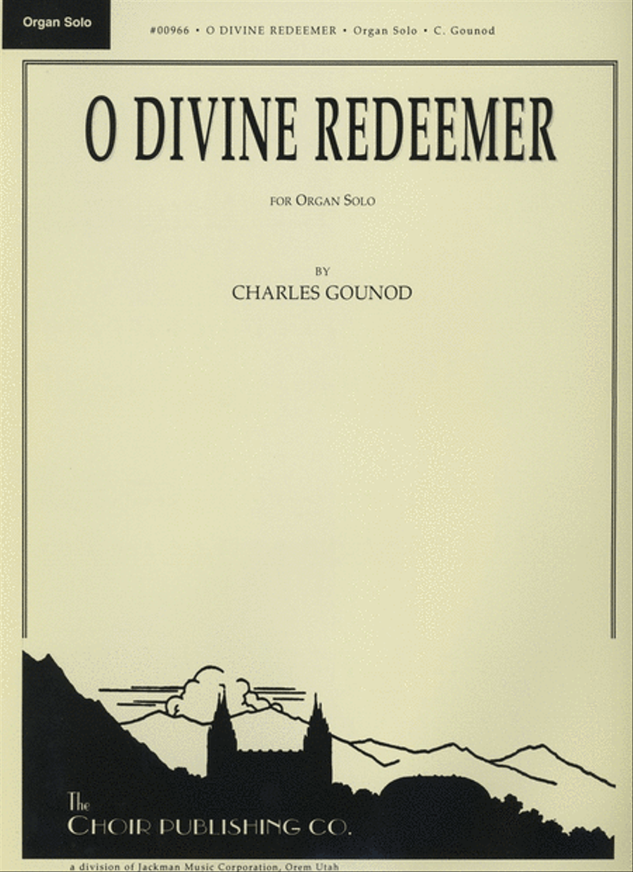 O Divine Redeemer - Organ Organ scores gallery preview page 1
