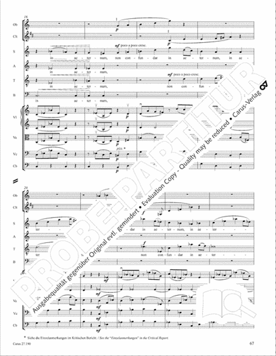 Te Deum Te Deum 4-Part scores gallery preview page 74