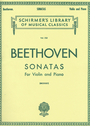 Book cover for Sonatas-Complete-Piano/Violin-2 Book Set