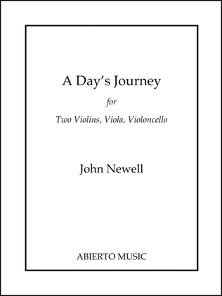A Day's Journey (score)