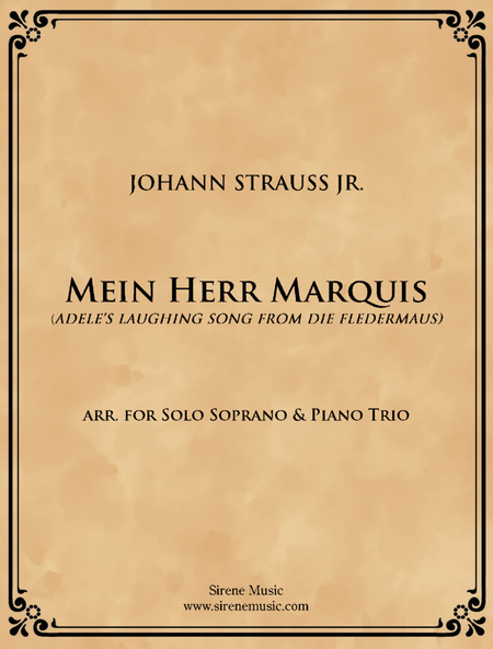 Mein Herr Marquis (Adele's Laughing Song)