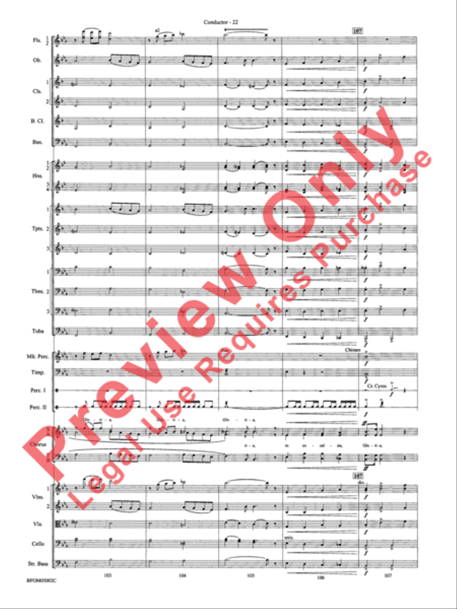 A Festival of Carols Full Orchestra scores gallery preview page 25