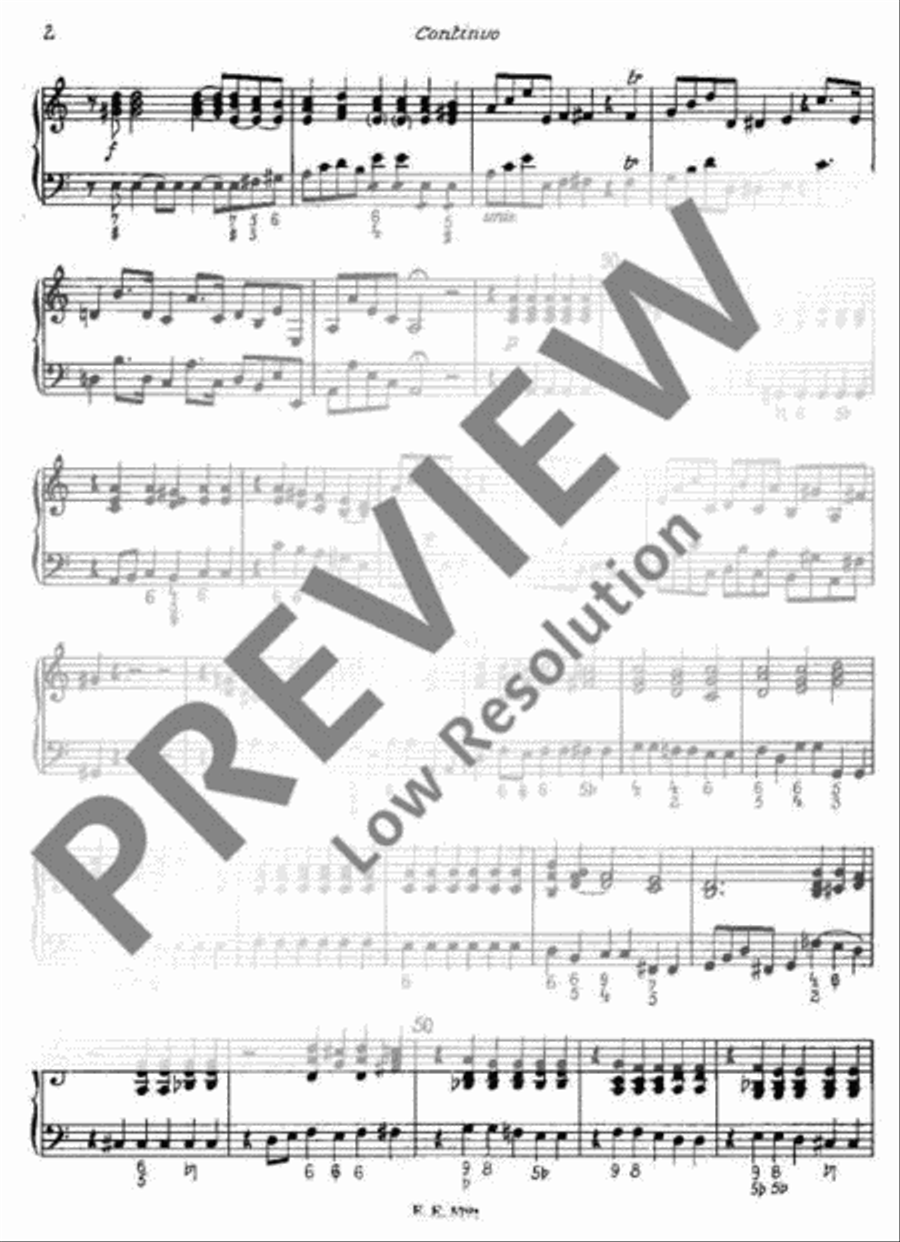 Concerto A minor Piano and Keyboard scores gallery preview page 3