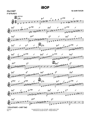 iBop - Bb Solo Sheet