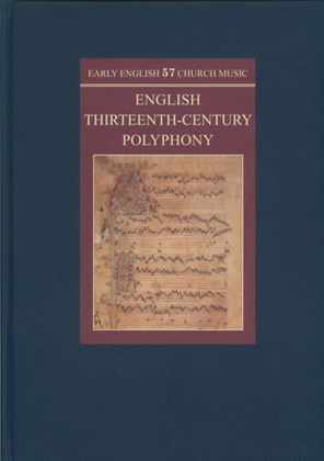 Book cover for English Thirteenth-Century Polyphony