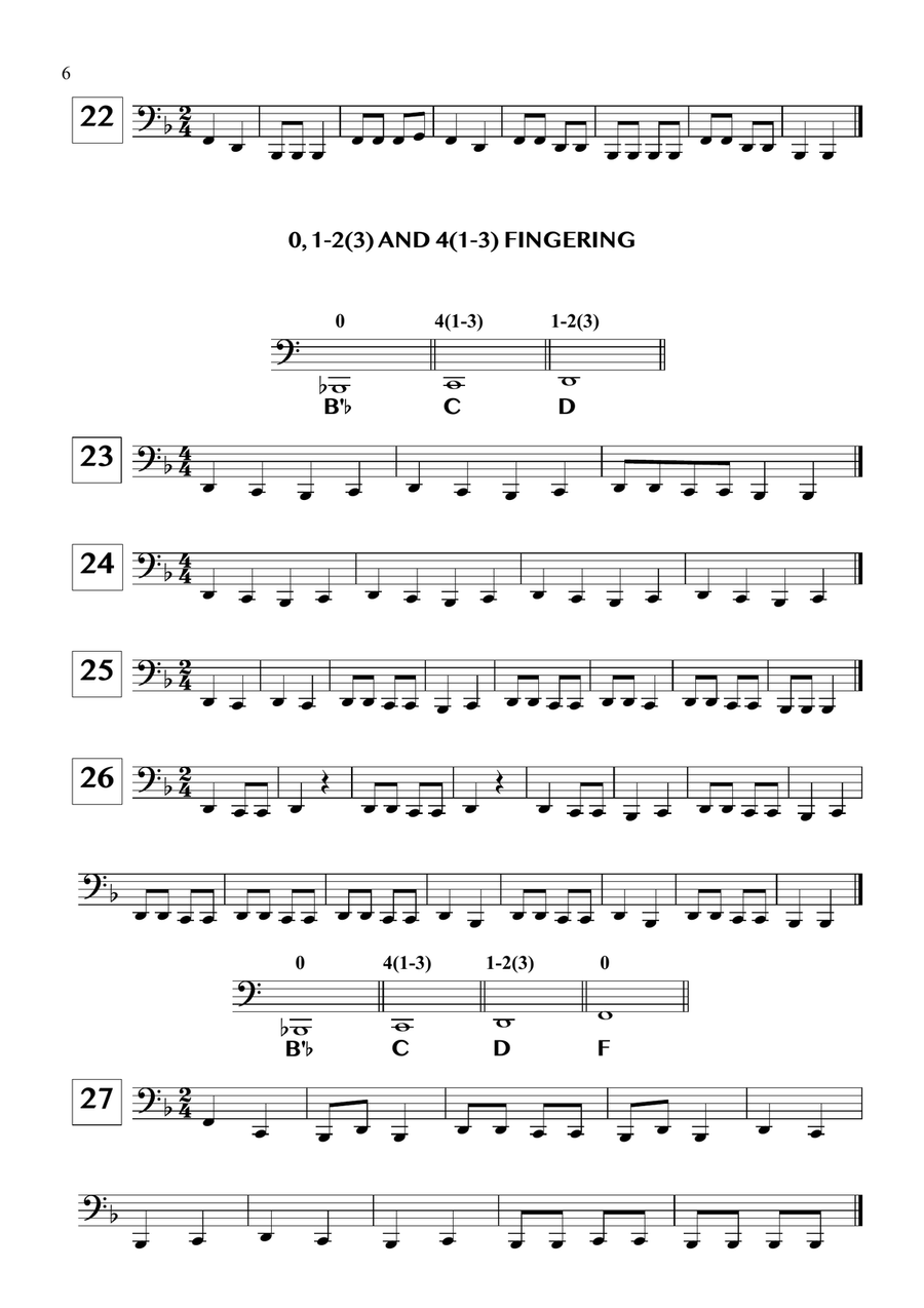 BBb Tuba Book for Kids Tuba scores gallery preview page 6