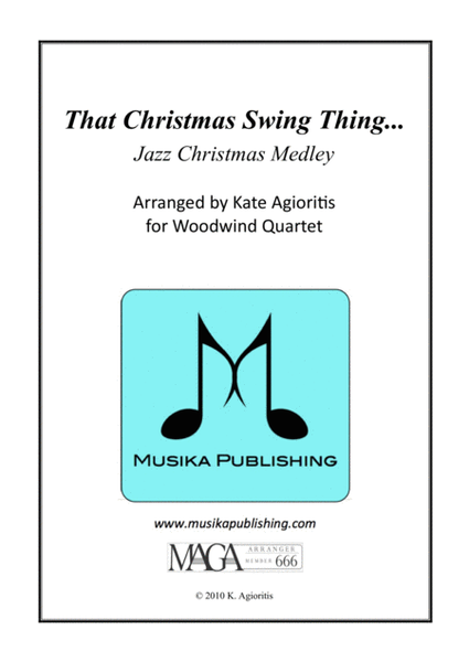 That Christmas Swing Thing... - for Woodwind Quartet image number null