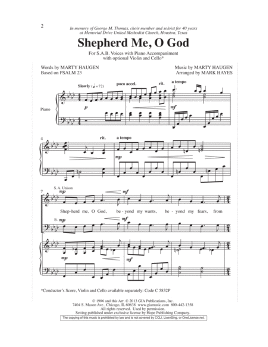 Easy Anthems, Vol. 3 3-Part scores gallery preview page 5