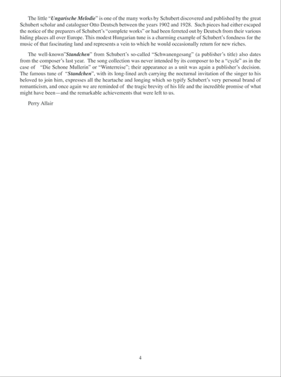 Franz Schubert Arranged for Guitar Acoustic Guitar scores gallery preview page 5