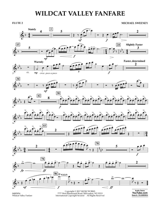 Wildcat Valley Fanfare - Flute 2