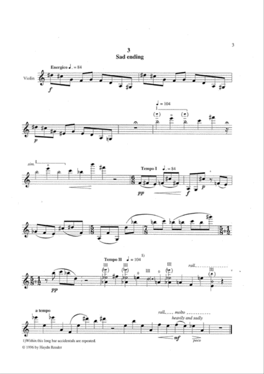 Music for a Magical Instrument Violin Solo scores gallery preview page 4