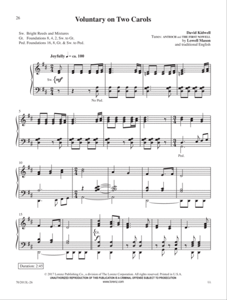 The Complete Organist, Vol. 2 Organ Solo scores gallery preview page 11