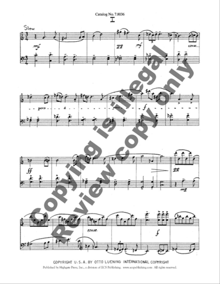 Six Preludes for Piano Six Preludes for Piano Piano Solo scores gallery preview page 6