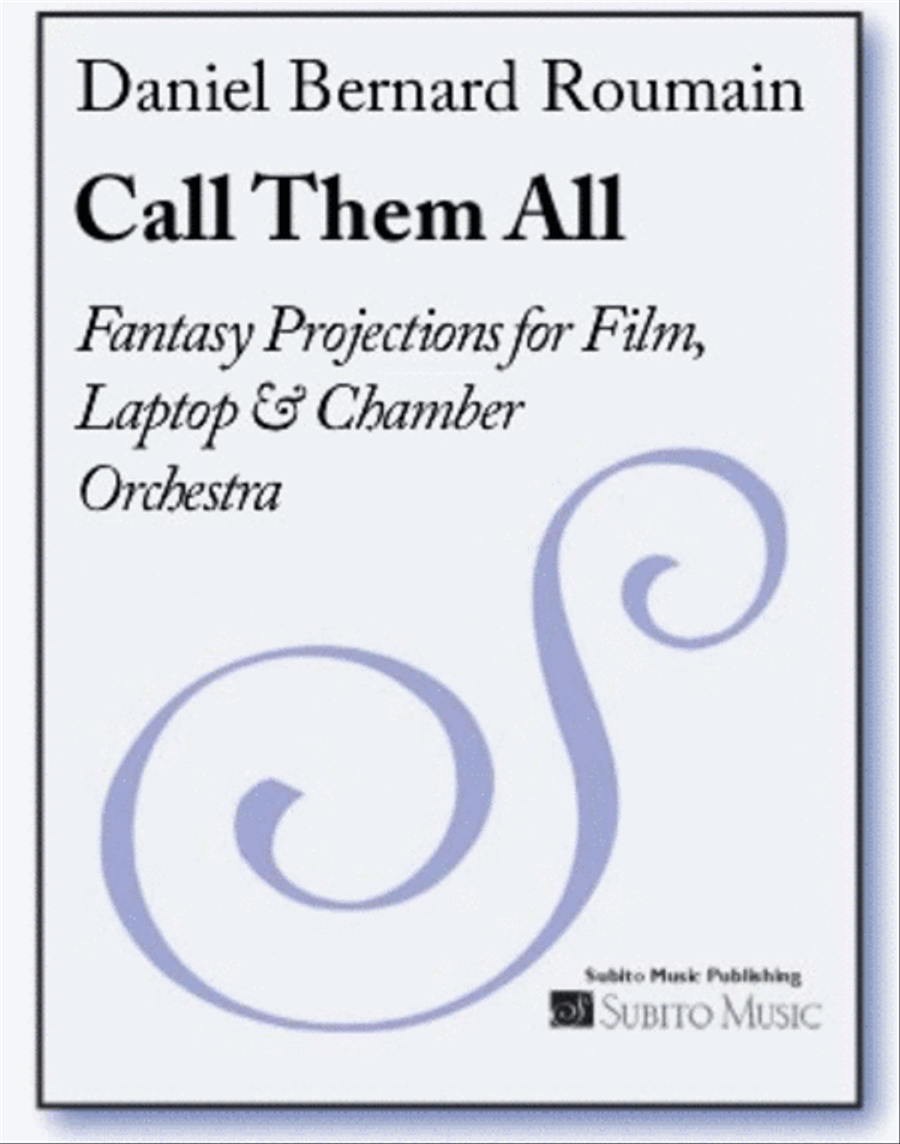Call Them All Fantasy Projections Chamber Orchestra scores gallery preview page 1