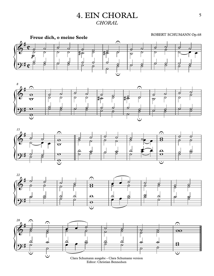 Robert Schumann - Album für die Jugend (Album For The Young) Op. 68 Part 1 Piano Method scores gallery preview page 5