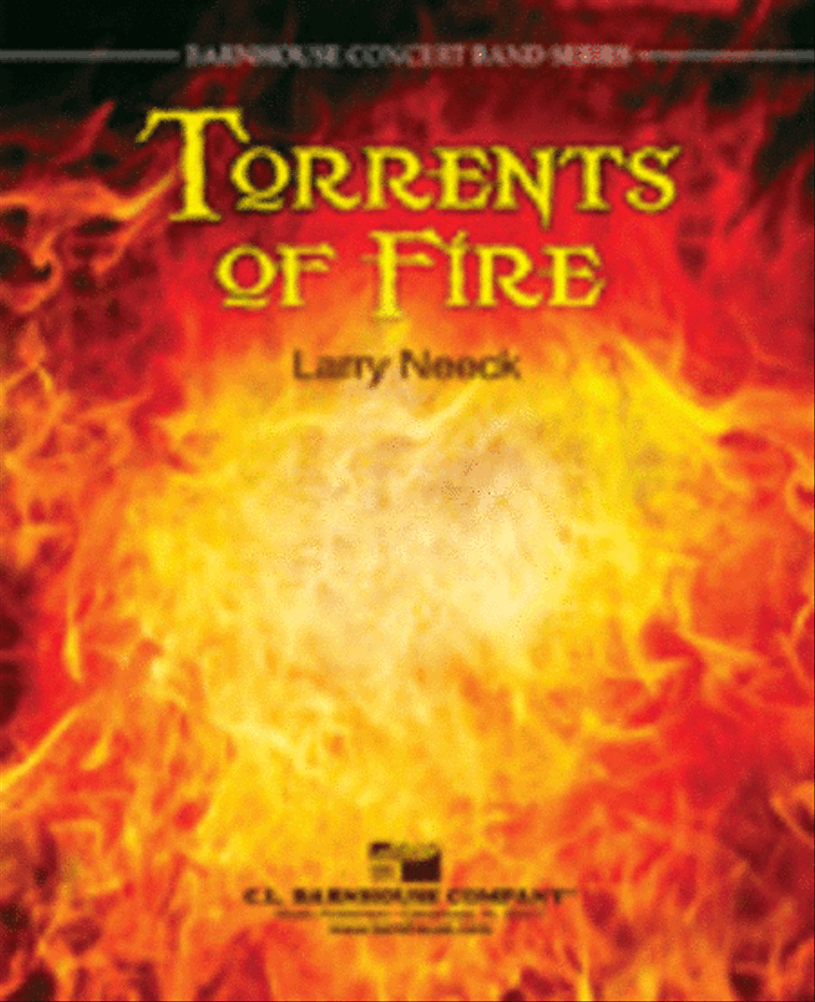 Torrents of Fire Concert Band scores gallery preview page 1