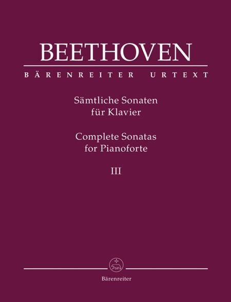 Beethoven - Complete Sonatas For Piano Vol 3