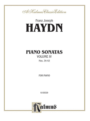 Book cover for Sonatas, Volume 4