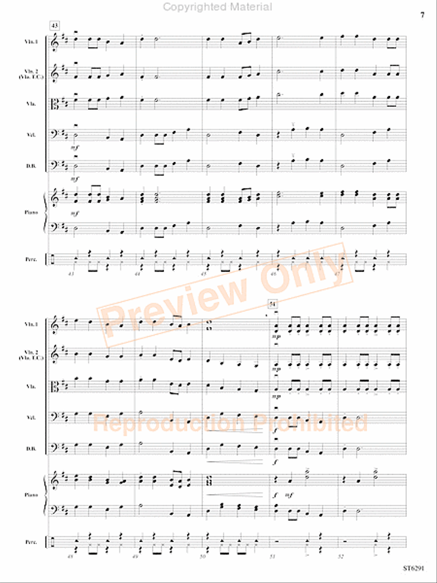 Great Times A Comin' String Orchestra scores gallery preview page 8