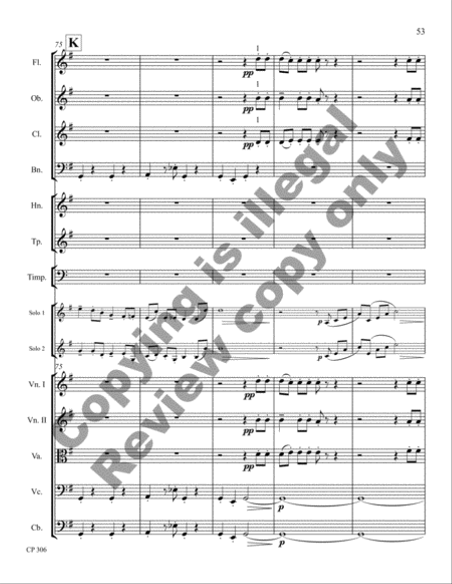 Little Suite Full Orchestra scores gallery preview page 54