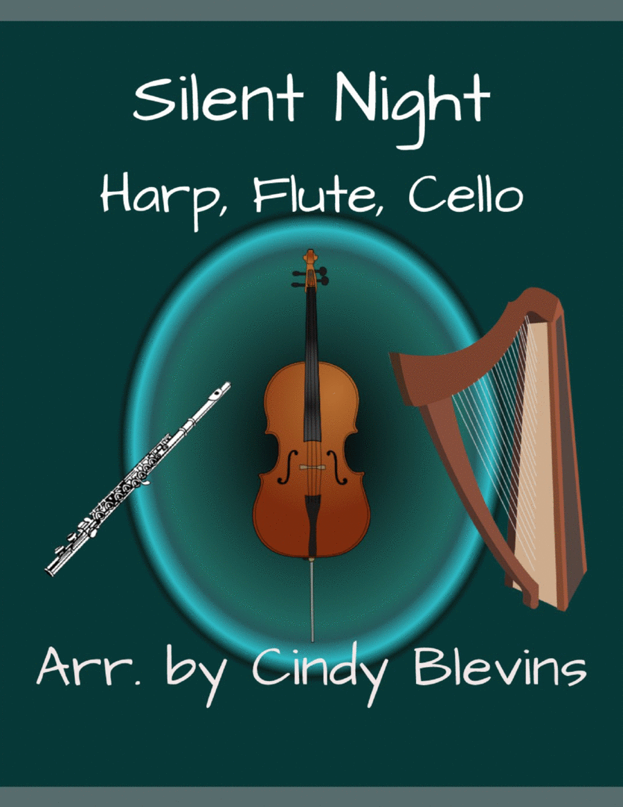 Silent Night, for Harp, Flute and Cello image number null