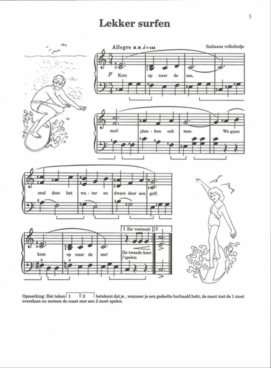 Pianoboek 4 Oboe scores gallery preview page 2