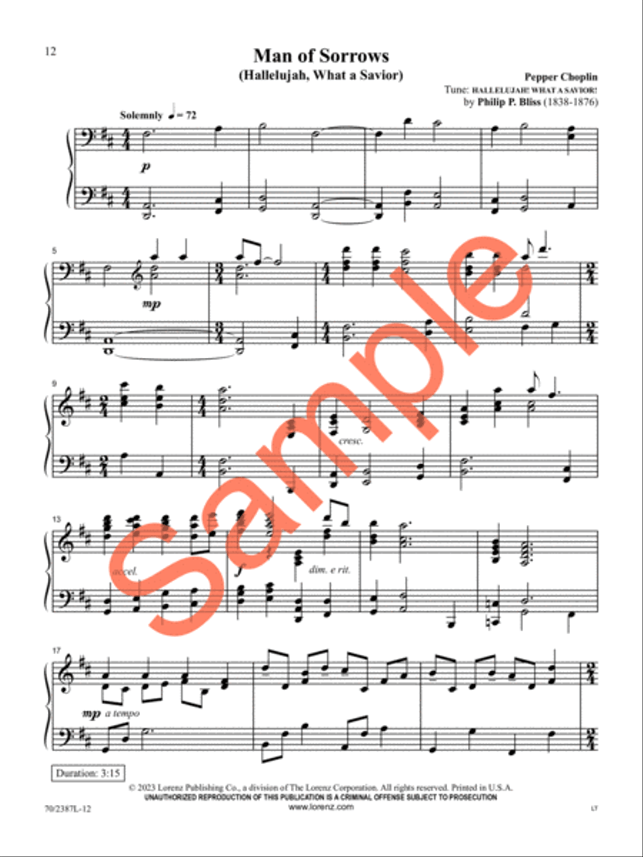Alleluias for the Piano Alleluias for the Piano Piano Solo scores gallery preview page 11