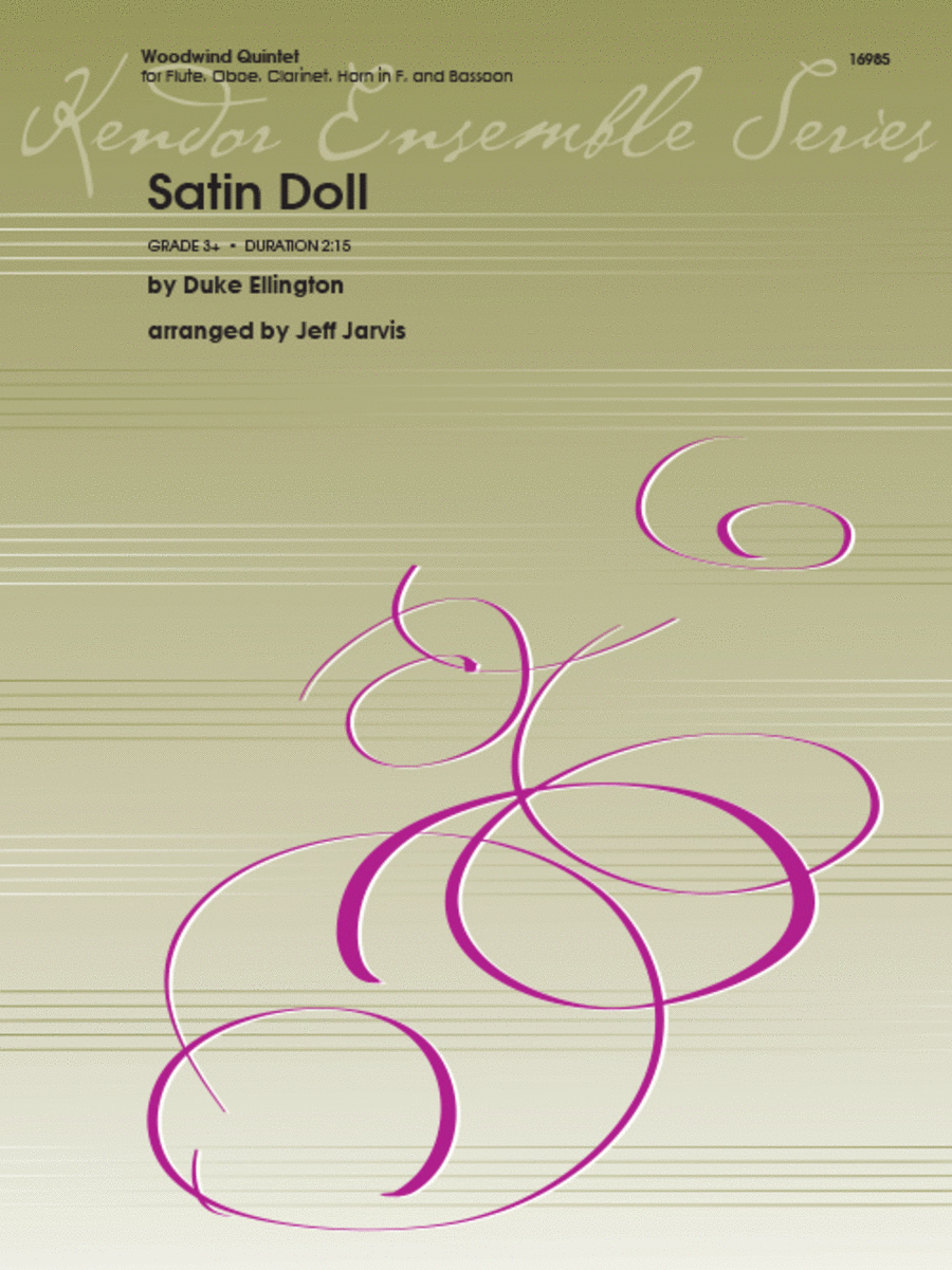Satin Doll Satin Doll Woodwind Quintet scores gallery preview page 1