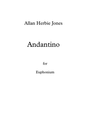 Book cover for Andantino for Euphonium BC