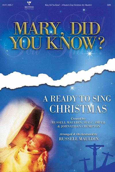 Mary Did You Know? (Orchestra Parts and Conductor's Score, CD-ROM) image number null