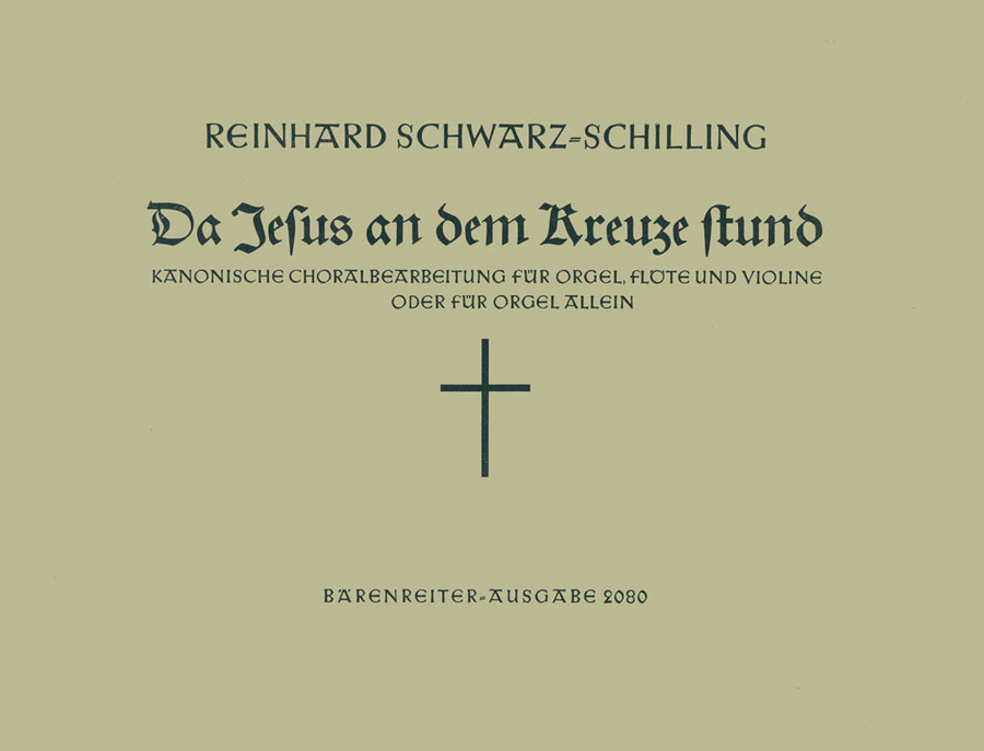 Da Jesus an dem Kreuze stund (1942) Flute scores gallery preview page 1