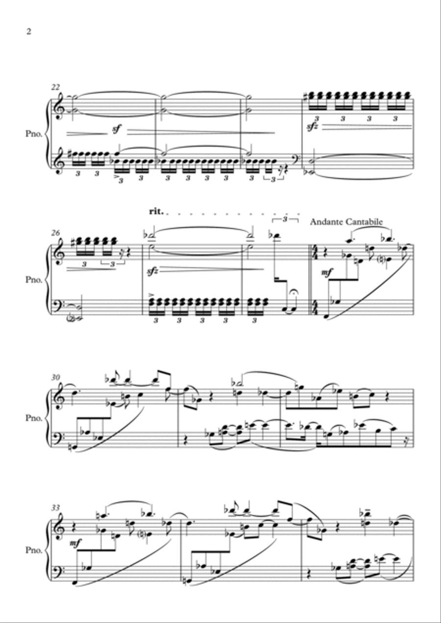 Tinnitus Nº1 Tinnitus Nº1 Piano Solo scores gallery preview page 2