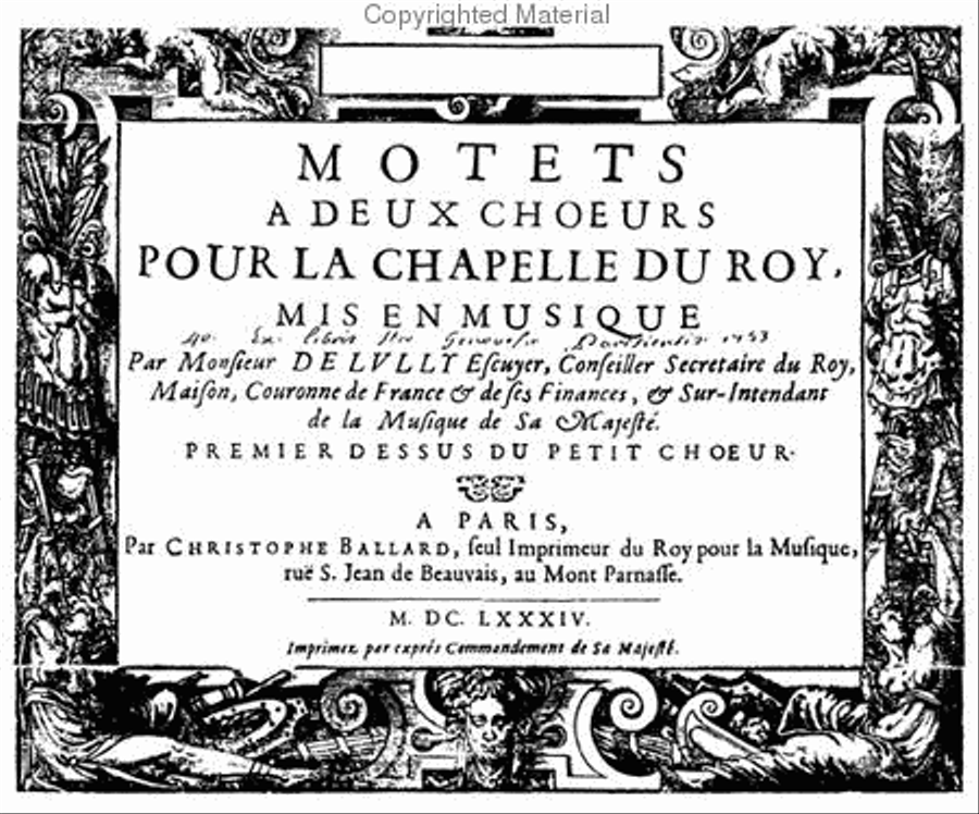 Grand motet dies irae (1683) Orchestra scores gallery preview page 2