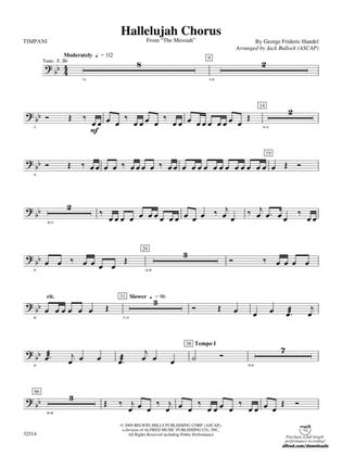 Hallelujah Chorus (From The Messiah): Timpani