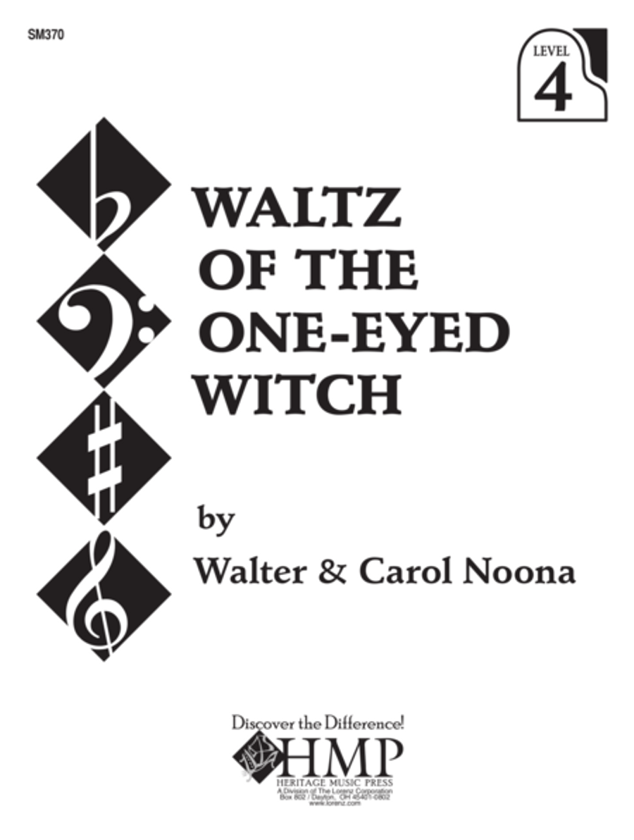 Waltz of the One-Eyed Witch Piano Solo scores gallery preview page 1